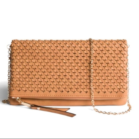 Urban Expressions Handbags - Urban expressions flap clutch/crossbody faux leather
